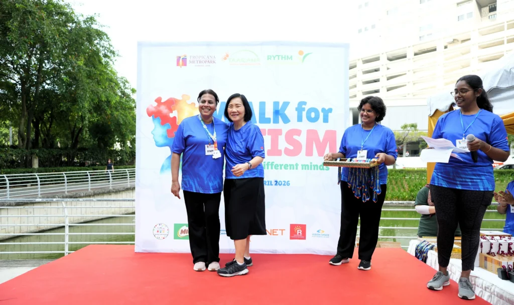Ms Boey Kho, HR & Admin Director of QI Group, along with Dr Sunita, Principal of Taarana School.