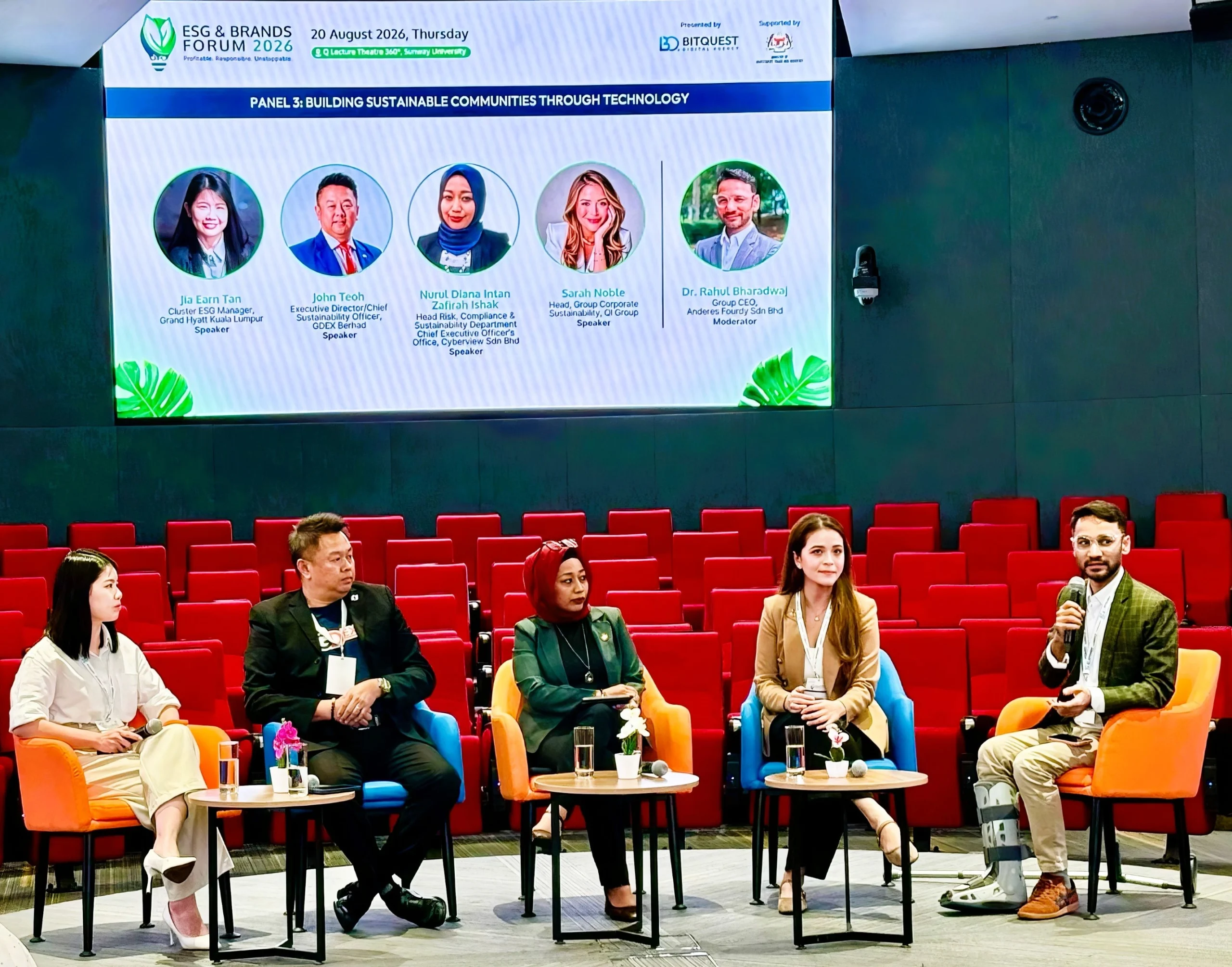 Sarah Noble discusses people-centred technology at the ESG & Brands Forum 2026.