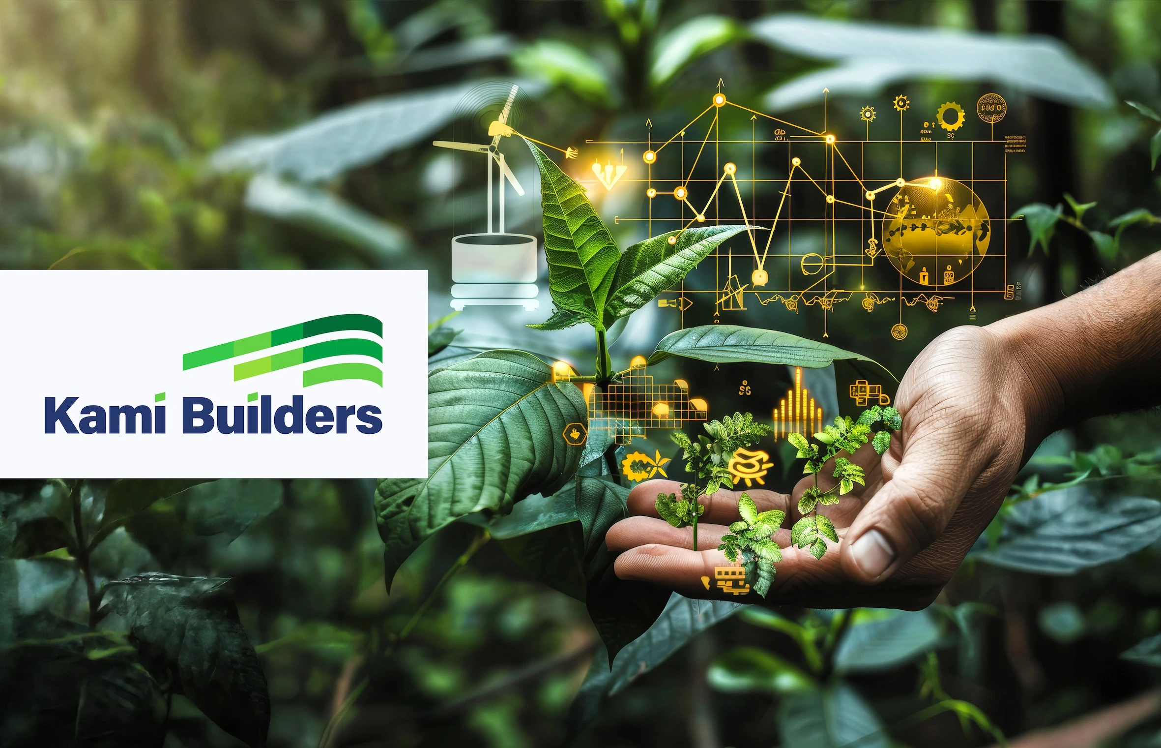 Kami Builders sustainable finance visual representing the SRI Sukuk Grant and ESG-linked financing.