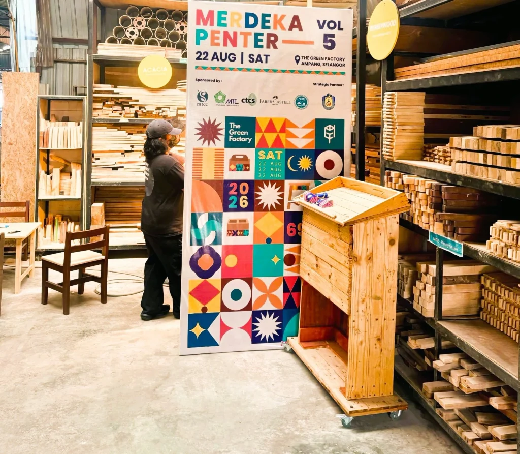 Merdekapenter 2026 at The Green Factory highlighting Malaysian craftsmanship and circular innovation