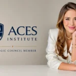 Sarah Noble of QI Group pictured as an ACES Institute Strategic Council Member for Climate Strategy & Governance.