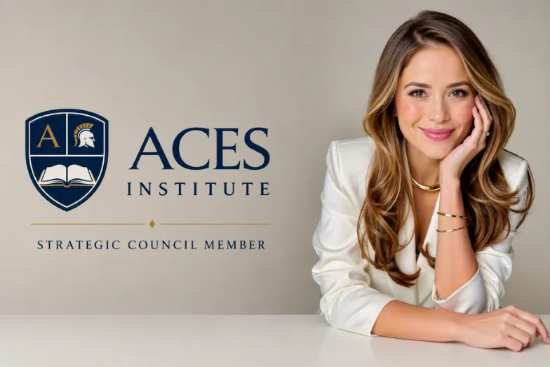 Sarah Noble of QI Group pictured as an ACES Institute Strategic Council Member for Climate Strategy & Governance.